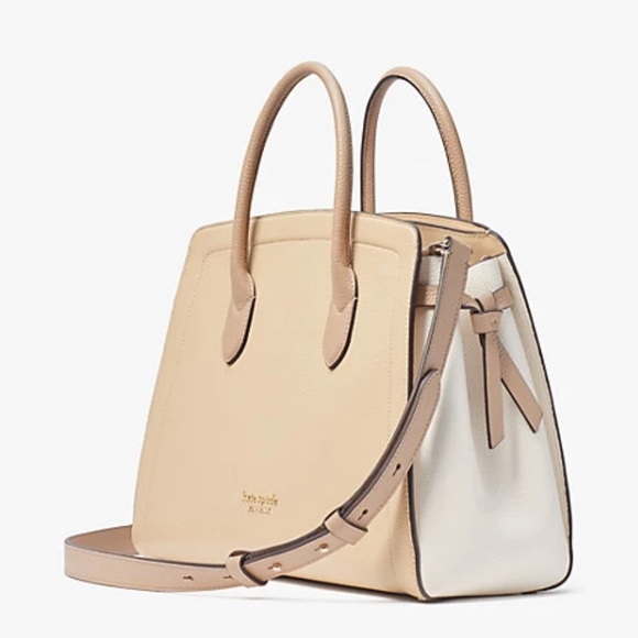 Knott Colorblocked Large Satchel BRAND NEW - Picture 2 of 5